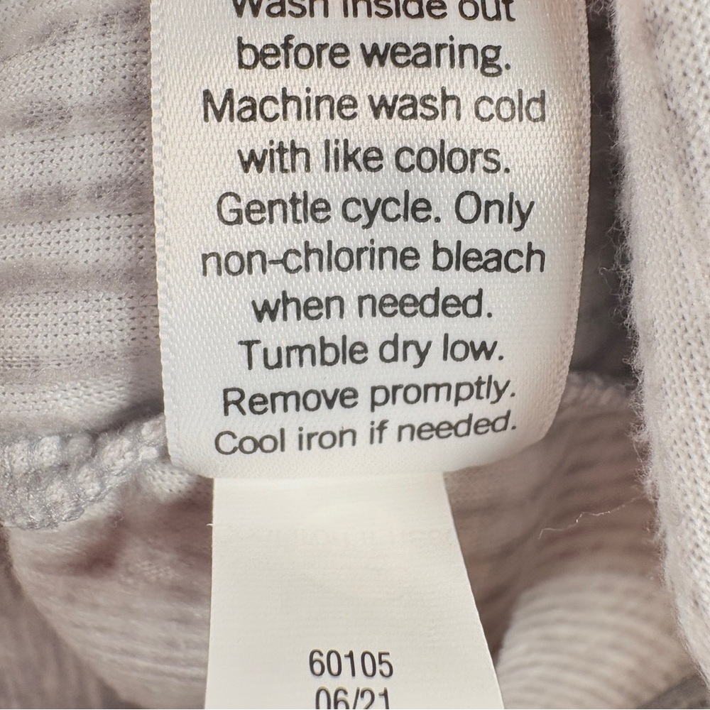 Croft & Barrow Intimates Women’s XL Pajama Top Gray Long Sleeve Lounge Sleepwear - Picture 6 of 9